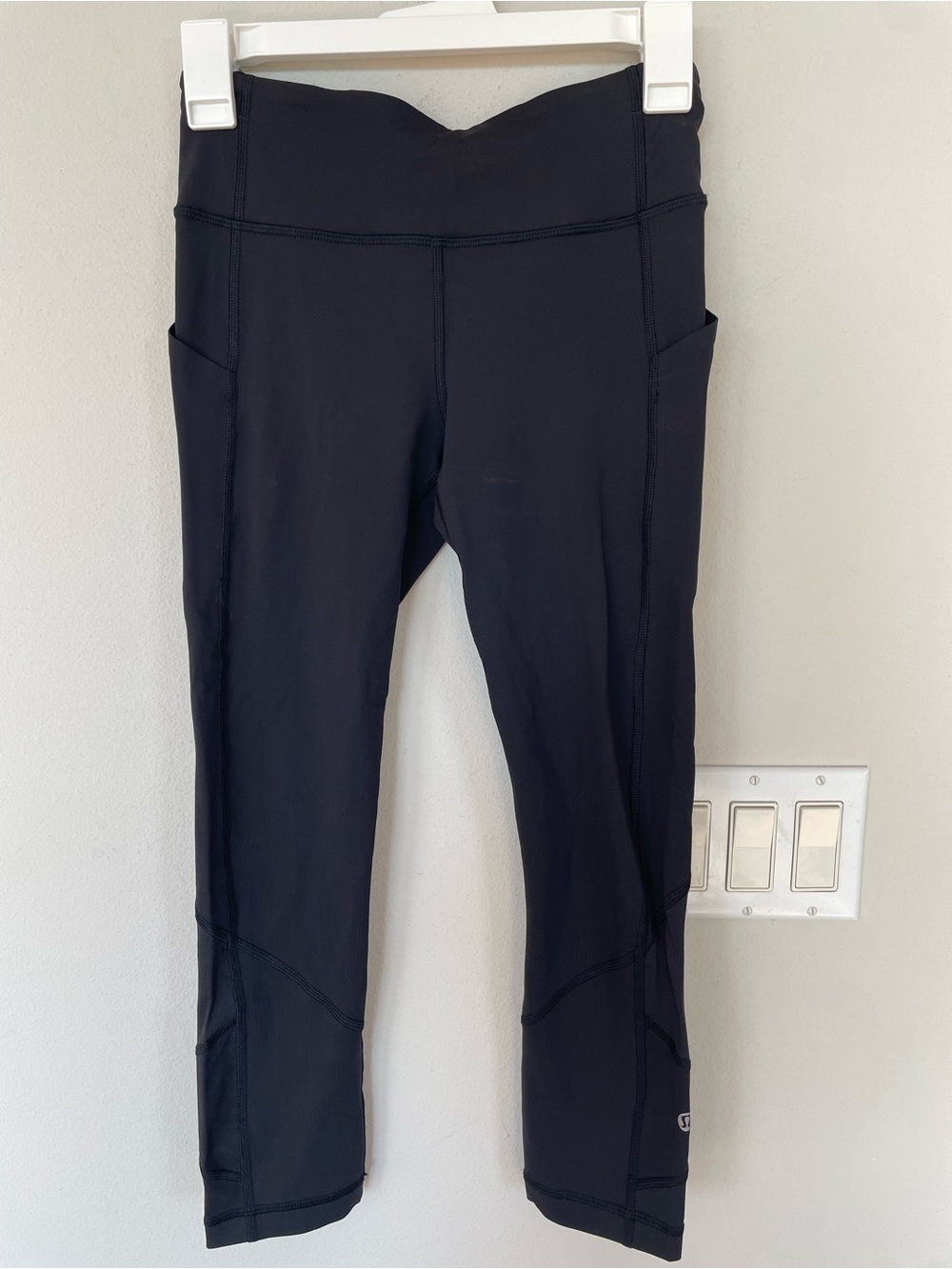 Lululemon Women Black Skinny   Legging Athletic Activewear Very Good Condition 4